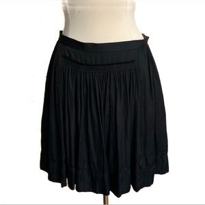 BANANA REPUBLIC Skirt Black Size 14 Flirty